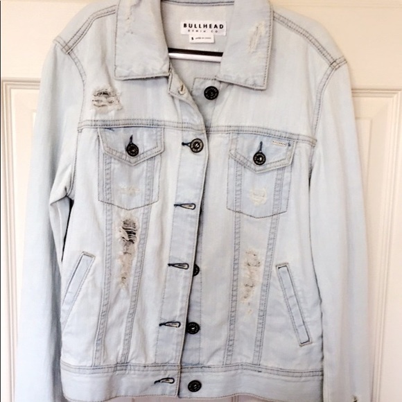 sky blue jean jacket